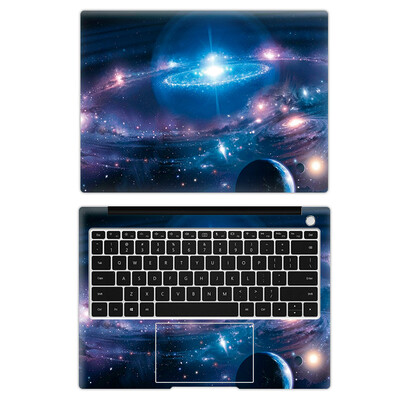 HRH 2 u 1 Zvjezdano nebo Dizajn Laptop Skin Decal DIY Stickers Guard 11/12/13/14/15/16 inča za MacBook za HP za Dell za Lenovo