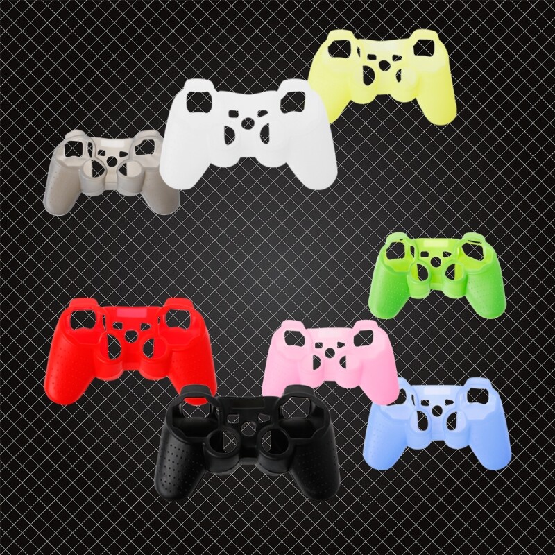 Huse de protecție din silicon moale pentru Gamepad Ps3 pentru CASE Consolă Controler Accesorii pentru jocuri Husă Joystick pentru shell Ski J60A