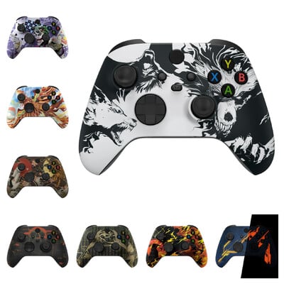 Carcasa frontală de înlocuire eXtremeRate Soft Touch Carcasa frontală Placă frontală pentru controler Xbox Series X/S (Xbox Core) Multi-modele