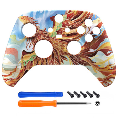 eXtremeRate zamjenski mekani prednji poklopac kućišta prednje ploče za Xbox Series X/S (Xbox Core) kontroler s više uzoraka