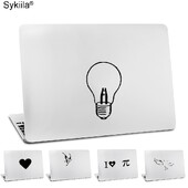 Винилов стикер за Macbook Air 13 11 Pro 13 15 16 17 12 Retina Лаптоп Компютър Notebook Decal Skin Backlit Love за iPad Tablet