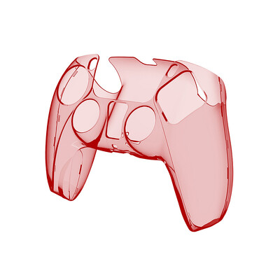 Átlátszó kemény tok védőburkolat PS5 DualSense Skin Shell Ultra Slim átlátszó PC-borítóhoz Sony PlayStation 5 kontrollerhez