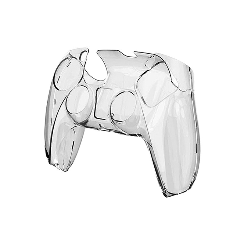 Átlátszó kemény tok védőburkolat PS5 DualSense Skin Shell Ultra Slim átlátszó PC-borítóhoz Sony PlayStation 5 kontrollerhez