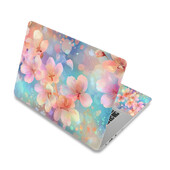 Cvjetna naljepnica za kožu prijenosnog računala Univerzalna naljepnica za kožu prijenosnog računala Art Protector Cover Decal PVC Odgovara za 13,3" 14" 15,6" 17"