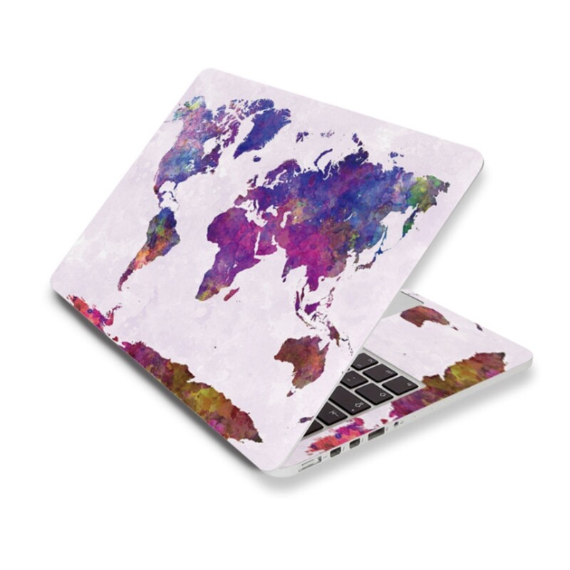 за 15" комплект стикери за кожа на лаптоп 15 инча за Shell Cover Art Decal Protector за Notebook PC Anti-Scratch