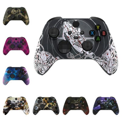 eXtremeRate Soft Touch Grip Carcasă frontală Carcasă Parte frontală pentru controler Xbox Series X/S (Xbox Core) - Seria Mythic