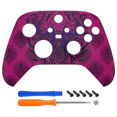 eXtremeRate mīksta pieskāriena rokturis priekšējais korpuss korpusa korpusa daļas priekšpuse Xbox Series X/S (Xbox Core) kontrolierim — Mythic Series