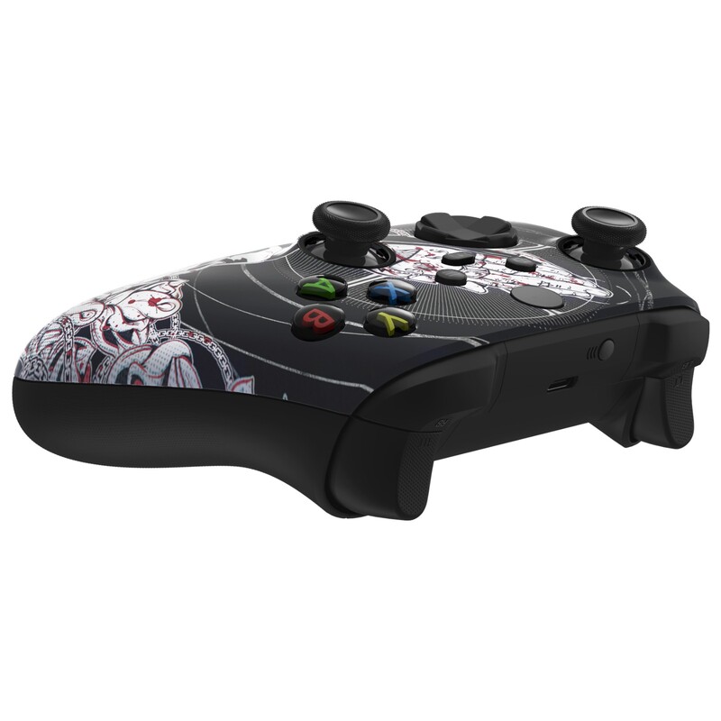 eXtremeRate mīksta pieskāriena rokturis priekšējais korpuss korpusa korpusa daļas priekšpuse Xbox Series X/S (Xbox Core) kontrolierim — Mythic Series