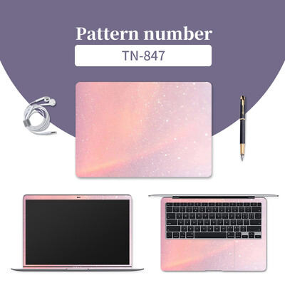 Laptop borító matrica Notebook Skin vinil Laptop Skin 11"14"15.6"17" Laptop tartozékok matrica Macbook/Lenovo HP/Asus/Acer/Dell számára