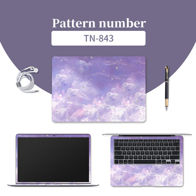 Laptop borító matrica Notebook Skin vinil Laptop Skin 11"14"15.6"17" Laptop tartozékok matrica Macbook/Lenovo HP/Asus/Acer/Dell számára