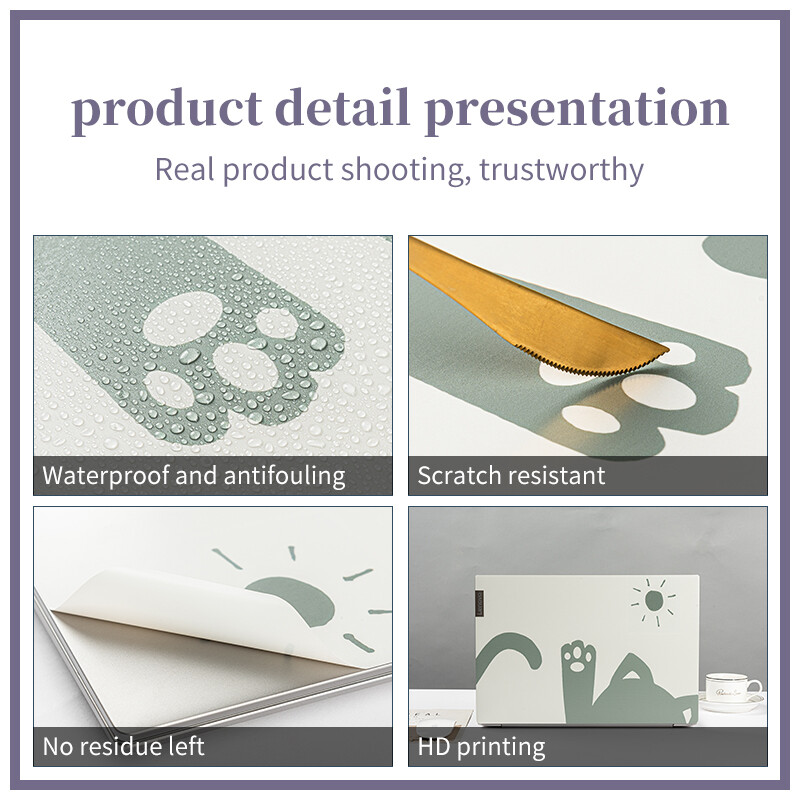 Laptop borító matrica Notebook Skin vinil Laptop Skin 11"14"15.6"17" Laptop tartozékok matrica Macbook/Lenovo HP/Asus/Acer/Dell számára