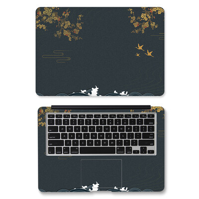 DIY antīkā stila klēpjdatora uzlīme klēpjdatora apvalka Art Decal 12/13/14/15/17 collu MacBook Dell HP Lenovo utt klēpjdatora uzlīmes dekors