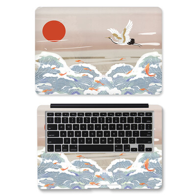 DIY antīkā stila klēpjdatora uzlīme klēpjdatora apvalka Art Decal 12/13/14/15/17 collu MacBook Dell HP Lenovo utt klēpjdatora uzlīmes dekors