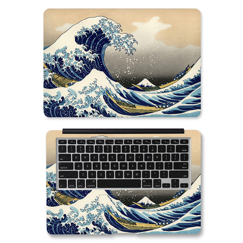 DIY antīkā stila klēpjdatora uzlīme klēpjdatora apvalka Art Decal 12/13/14/15/17 collu MacBook Dell HP Lenovo utt klēpjdatora uzlīmes dekors