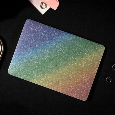 Vāks mirdzoša āda 16 collu klēpjdatoru uzlīmju apvalki DIY A+D Cover Notebook Computer Decor Macbook /HP / Dell / Lenovo / Acer