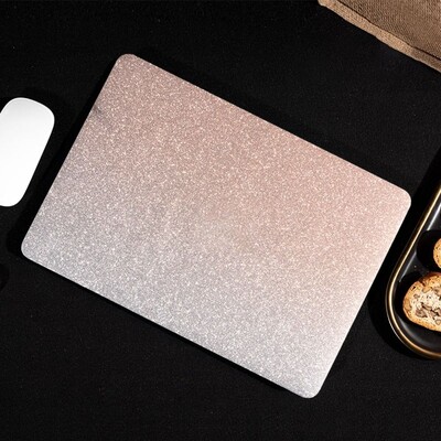 Vāks mirdzoša āda 16 collu klēpjdatoru uzlīmju apvalki DIY A+D Cover Notebook Computer Decor Macbook /HP / Dell / Lenovo / Acer