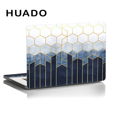 DIY skaista klēpjdatora uzlīme ainava, vienkārša stila ādas uzlīme, izgriezta atkārtota ielīmēšana Lenovo Apple Mac Dell Asus Ace