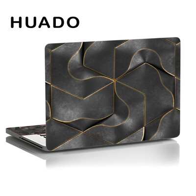 DIY skaista klēpjdatora uzlīme ainava, vienkārša stila ādas uzlīme, izgriezta atkārtota ielīmēšana Lenovo Apple Mac Dell Asus Ace