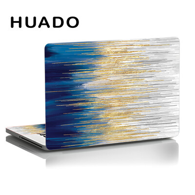 DIY skaista klēpjdatora uzlīme ainava, vienkārša stila ādas uzlīme, izgriezta atkārtota ielīmēšana Lenovo Apple Mac Dell Asus Ace