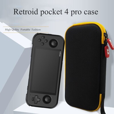 Retroid Pocket 4 Pro Case RP3+ RP4 Retroid 3 3+ 4 Конзола Чанта за съхранение Калъфи със закалено стъкло Чанти за аксесоари за игри