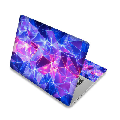 DIY klēpjdatora apvalks 15,6 collu PVC ūdensnecaurlaidīgs klēpjdatora uzlīme 13,3 collu uzlīme, atkārtoti lietojams universāls piezīmjdatora vāciņš 10 12 14 17 collu 2022. g.