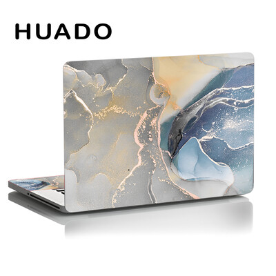 DIY krāsaina marmora vinila uzlīmes ādas uzlīme 11/12/13/14/15/16 collu MacBook Air 11 Pro HP DELL Lenovo atbalsta vairumtirdzniecība 2022