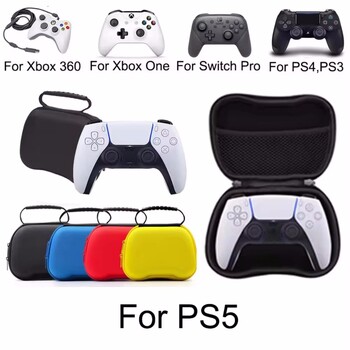 Θήκη χειριστηρίου ταξιδιού Συμβατή με Switch Pro Controller PS5 Controller Xbox Controller Compact σκληρή θήκη μεταφοράς