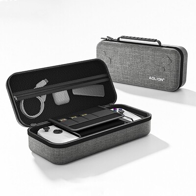 jaoks Asus ROG Ally hoiukott EVA kandekott kõva pihukonsooli kate Kaasaskantav ekraanikaitse Mängutarvikute korraldaja