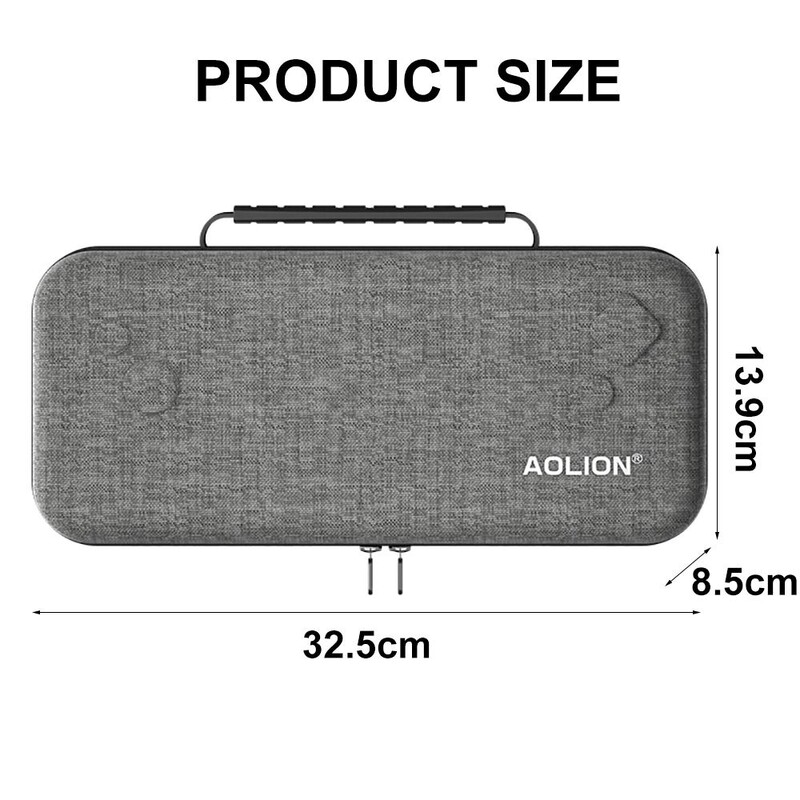 jaoks Asus ROG Ally hoiukott EVA kandekott kõva pihukonsooli kate Kaasaskantav ekraanikaitse Mängutarvikute korraldaja