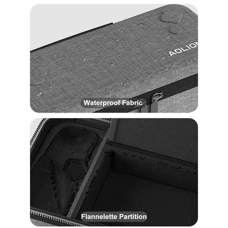 jaoks Asus ROG Ally hoiukott EVA kandekott kõva pihukonsooli kate Kaasaskantav ekraanikaitse Mängutarvikute korraldaja