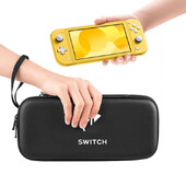 Torba za pohranu crne boje za Nintendo Switch Lite igraću konzolu Putna torbica za nošenje Zaštitna torbica NS Lite Poklopac za dodatke