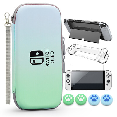 PU vodootporna kutija za konzolu PC Hard Shell Cover Case Joycon zaštitna torbica za Nintendo Switch Oled torba za pohranu dodataka za igre