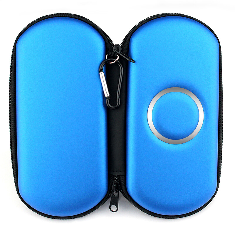 OSTENT prijenosna tvrda putna navlaka za nošenje, torba za nošenje, torbica, zaštitnik za Sony PSP 2000 3000, torba za pohranu igraće konzole