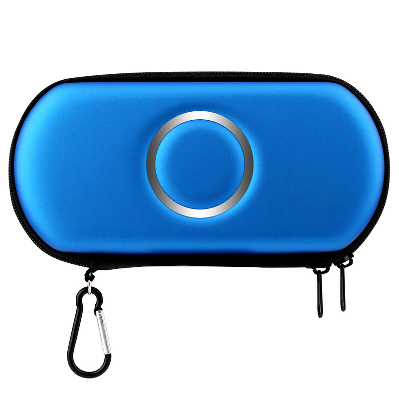 OSTENT prijenosna tvrda putna navlaka za nošenje, torba za nošenje, torbica, zaštitnik za Sony PSP 2000 3000, torba za pohranu igraće konzole