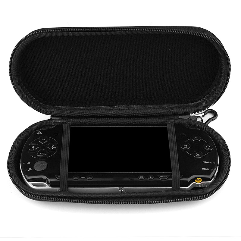 OSTENT prijenosna tvrda putna navlaka za nošenje, torba za nošenje, torbica, zaštitnik za Sony PSP 2000 3000, torba za pohranu igraće konzole