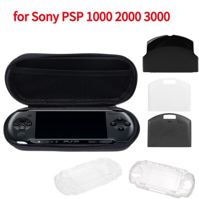 Твърд калъф EVA Carrying Storage Bag Organizer Box Case за SONY Console PlayStation PSP1000/2000/3000 Storage Pouch Case