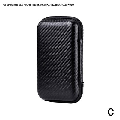 Geantă de depozitare pentru consolă de jocuri retro EVA pentru Miyoo Mini Plus//R35S/RG35XX/ RG35XX PLUS/XU10 impermeabil și rezistent la zgârieturi