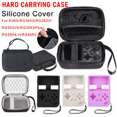 Prijenosna torbica za RG35XX Series/RG353V/RG353VS/R36S/RG405V torba za pohranu ručne igraće konzole Silikonski zaštitni poklopac