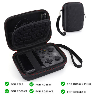 Prijenosna torbica za RG35XX Series/RG353V/RG353VS/R36S/RG405V torba za pohranu ručne igraće konzole Silikonski zaštitni poklopac
