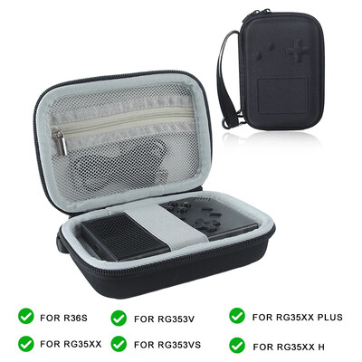 Prijenosna torbica za RG35XX Series/RG353V/RG353VS/R36S/RG405V torba za pohranu ručne igraće konzole Silikonski zaštitni poklopac