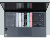 Silikoonist sülearvuti klaviatuuri katte nahakaitse Asus Zenbook 14 UX435 UX435EAL UX435EG UX435EA U4800E U4800EAL 14-tollise sülearvuti jaoks