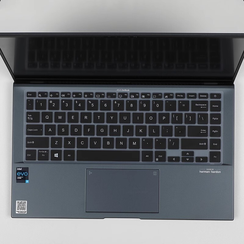 Silikoonist sülearvuti klaviatuuri katte nahakaitse Asus Zenbook 14 UX435 UX435EAL UX435EG UX435EA U4800E U4800EAL 14-tollise sülearvuti jaoks