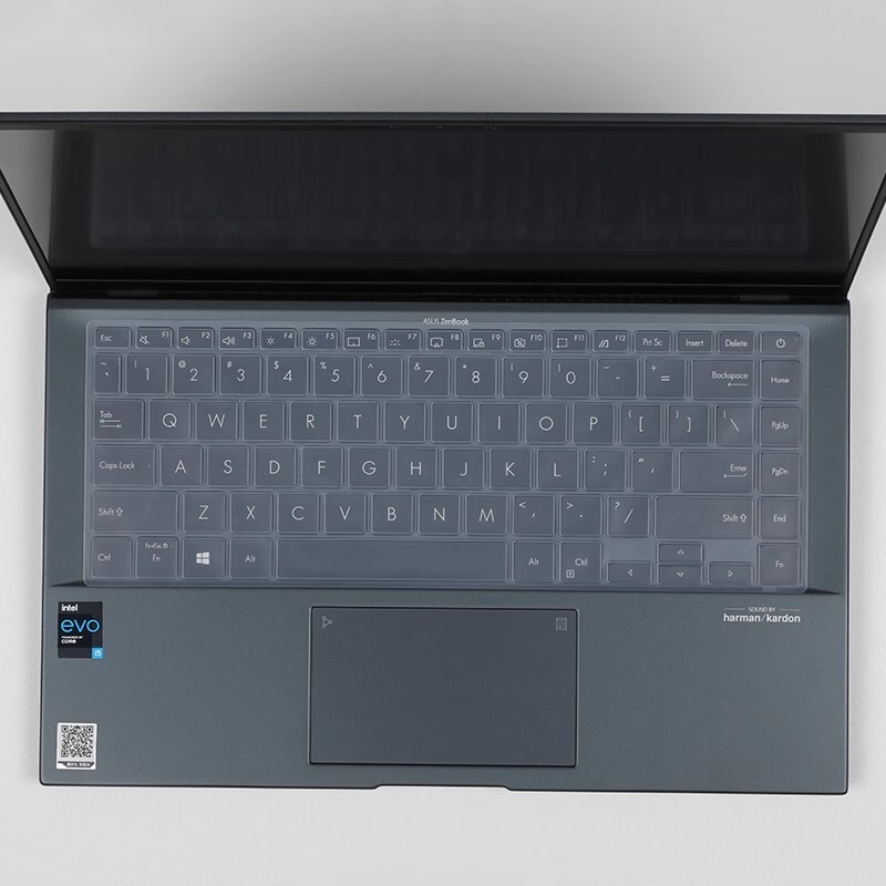Silikoonist sülearvuti klaviatuuri katte nahakaitse Asus Zenbook 14 UX435 UX435EAL UX435EG UX435EA U4800E U4800EAL 14-tollise sülearvuti jaoks