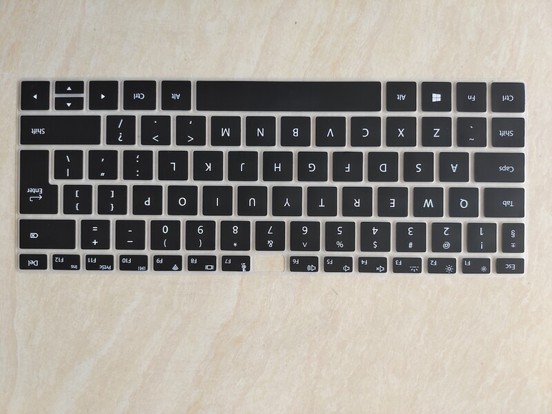 Silikonska maska za tipkovnicu Ruski engleski španjolski Euro verzija za Huawei MateBook D16 / Honor MagicBook 16 SE 16.1 inča 2021.