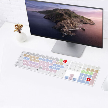 HRH Avid Pro Tools Shortcuts Keyboard Skin Cover US&EU for Apple Magic Keyboard with Numeric Keypad A1843 MQ052LL/A