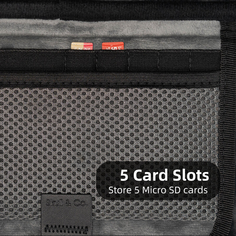 Skull & Co. EDC Case Преносима твърда чанта за съхранение Тънка чанта за носене за Steam Deck