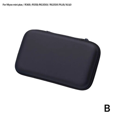 Преносим калъф за игри Ретро калъф за игрова конзола Чанта за съхранение Защитна чанта с цип EVA твърда чанта за Miyoo Mini Plus/ R36 T5X3
