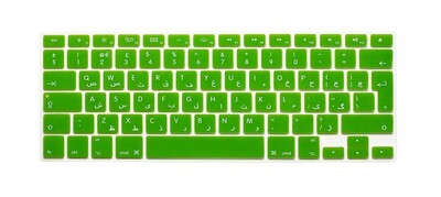 Jauns silikona arābu burtu tastatūras vāciņš Macbook Air Pro Retina 13 15 17 Protector Mac grāmatu tastatūrai Arabic EU