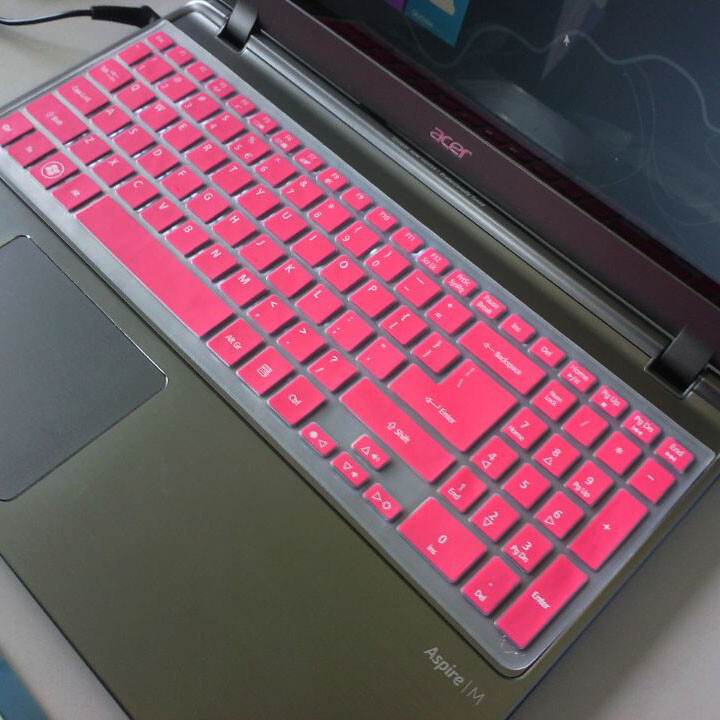 За Acer Aspire m5-581t M3-581T M5-581G V5-551G V5-573g V5-552 V5-531p V7-582 15/17 инча Протектор за силиконова клавиатура Skin Cover