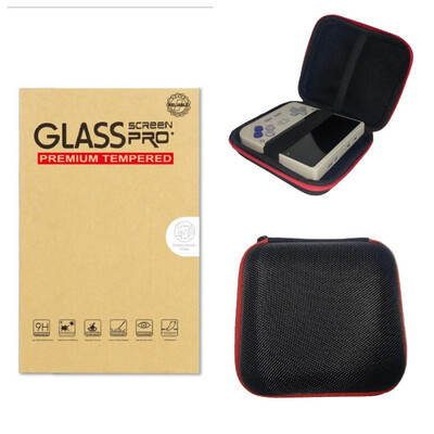 Нов защитен калъф за конзола Powkiddy V10 V10 Калъфи за чанти Кутия за съхранение с протектор за екран от закалено стъкло Аксесоари